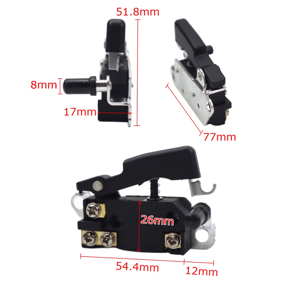 Công tắc máy đục bê tông chuyên dụng thay thế cho máy đục 17mm Makita 0810