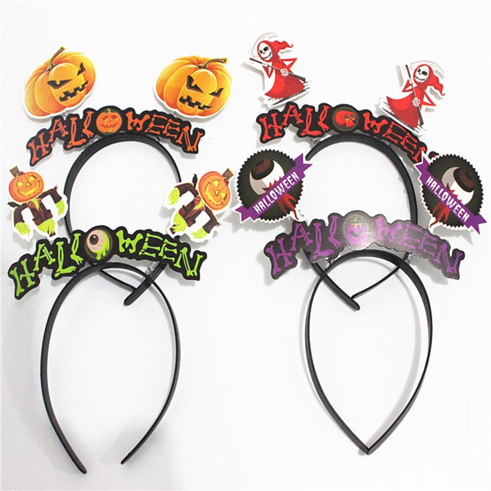 Băng Đô Cài Tóc Hình Dơi Nhện Hóa Trang halloween