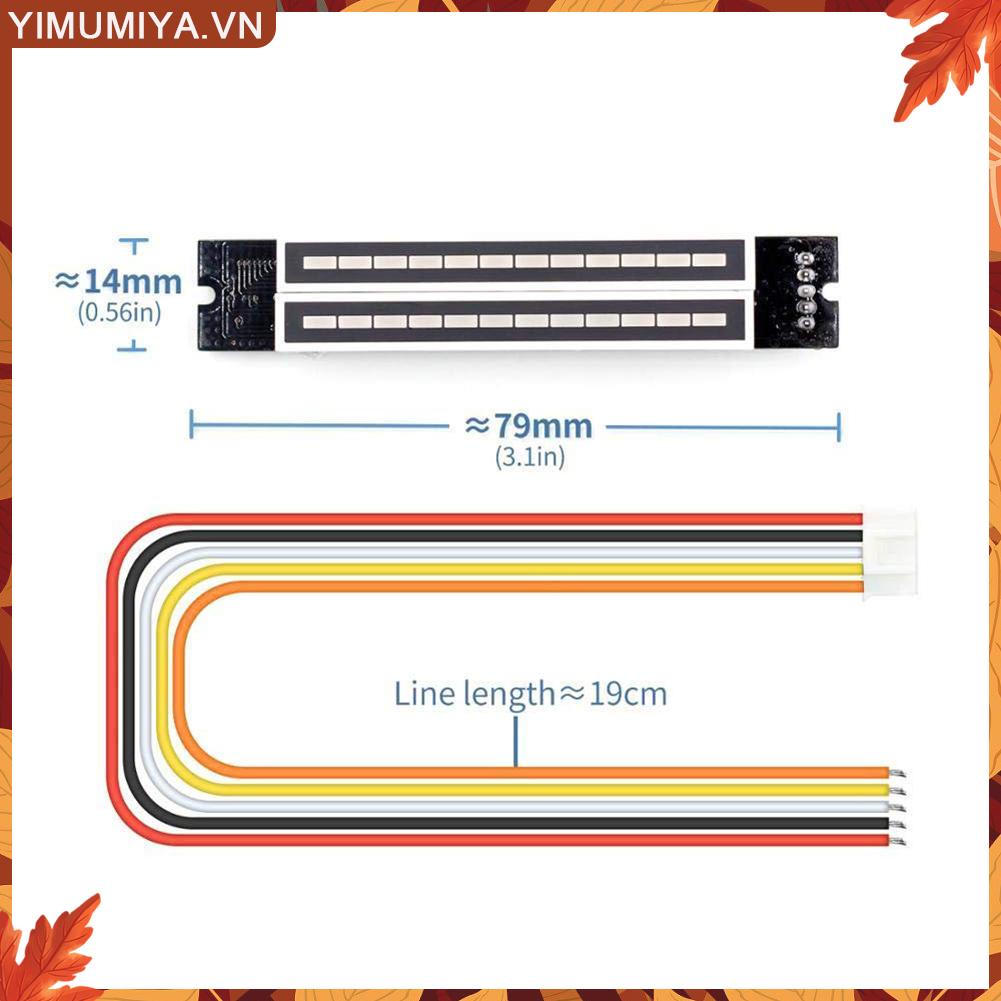 ☼Yimumiya ☼ #C Kênh Kép Âm Thanh Đèn led 12 bit 7-12v