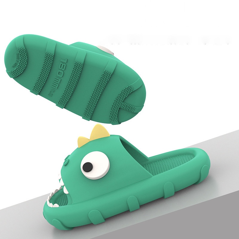 Dép Đi Trong Nhà Đế Mềm Chống Trượt Hình Cá Mập Đáng Yêu