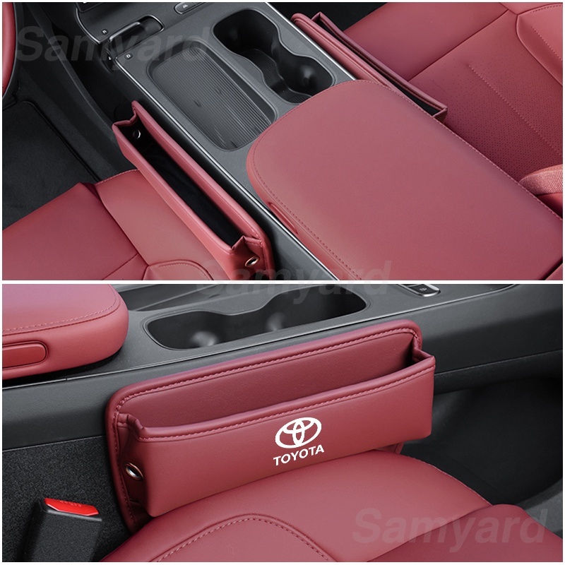 Hộp Đựng Đồ Gắn Khe Hở Ghế Ngồi Xe Hơi toyota corolla cross hilux yaris agya wigo Eoos rav4 vios wish altis camry