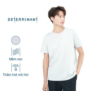 Áo thun nam Determinant thấm hút tốt mềm mại - màu Xám nhạt 