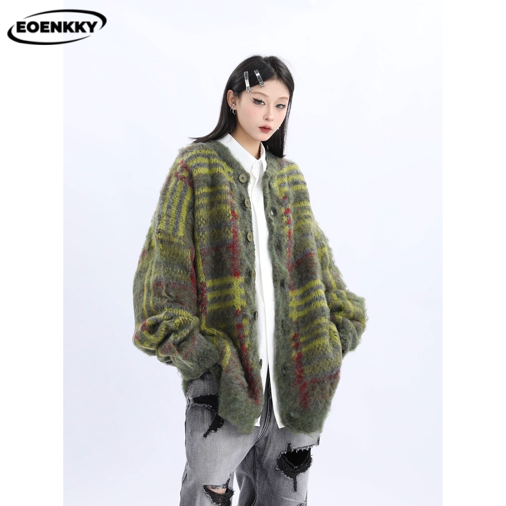EOENKKY Áo Len áo khoác cardigan  Thời trang hàn quốc Thời trang Cái mới Thoải mái Beautiful WMY2390672 37Z230915