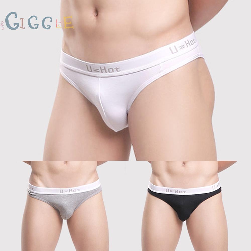 Mens Panties Bulge Stretchy Comfy T-Back Cotton Tangas Elastic G-String