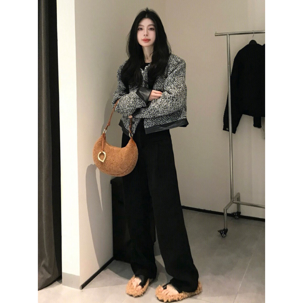 Áo Khoác Dáng Ngắn Phong Cách Thời Trang Xuân Thu Mới 2023