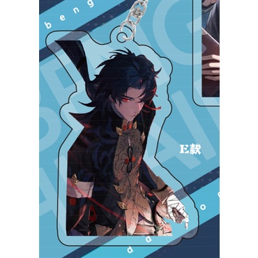 Móc khoá Anime Manga Honkai Star Rail Anime Jing Yuan Luocha Dan Heng Yanqing Acrylic Cute phụ kiện trang trí dễ thương