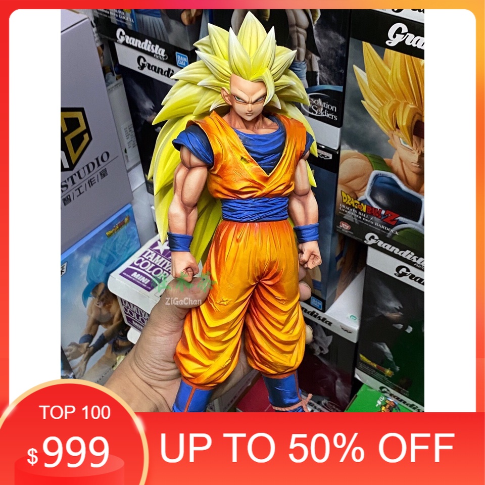 Mô hình songoku ssj 3 siêu nét - mô hình dragonball