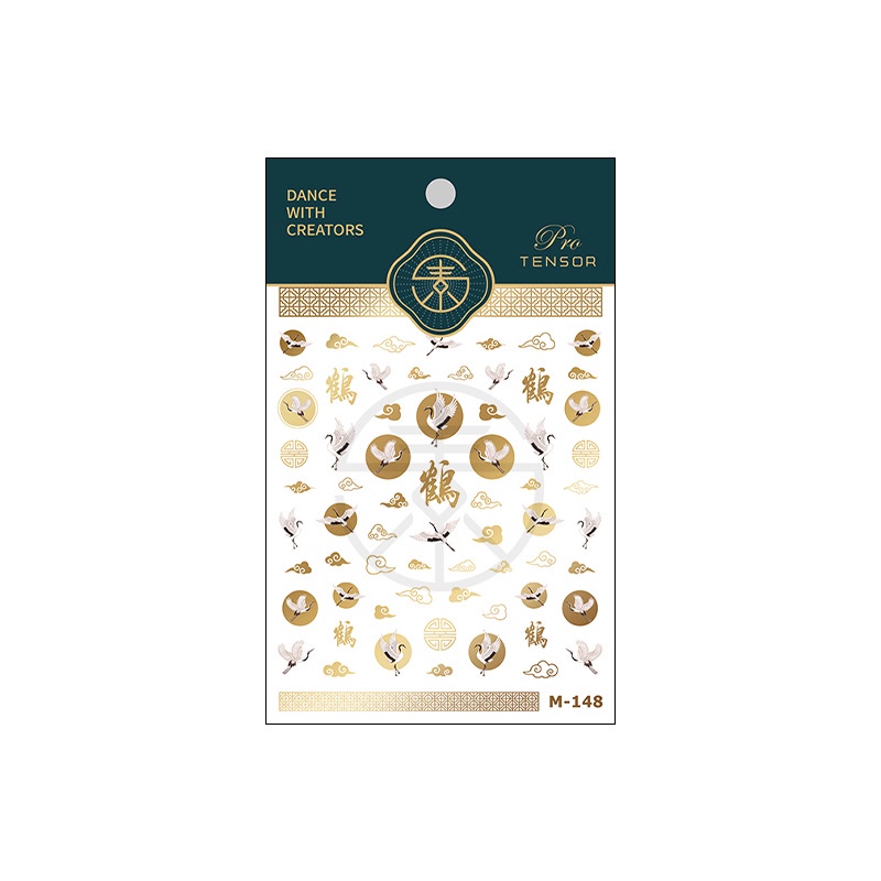 Miếng Dán Trang Trí Móng Tay Ba Chiều m-148