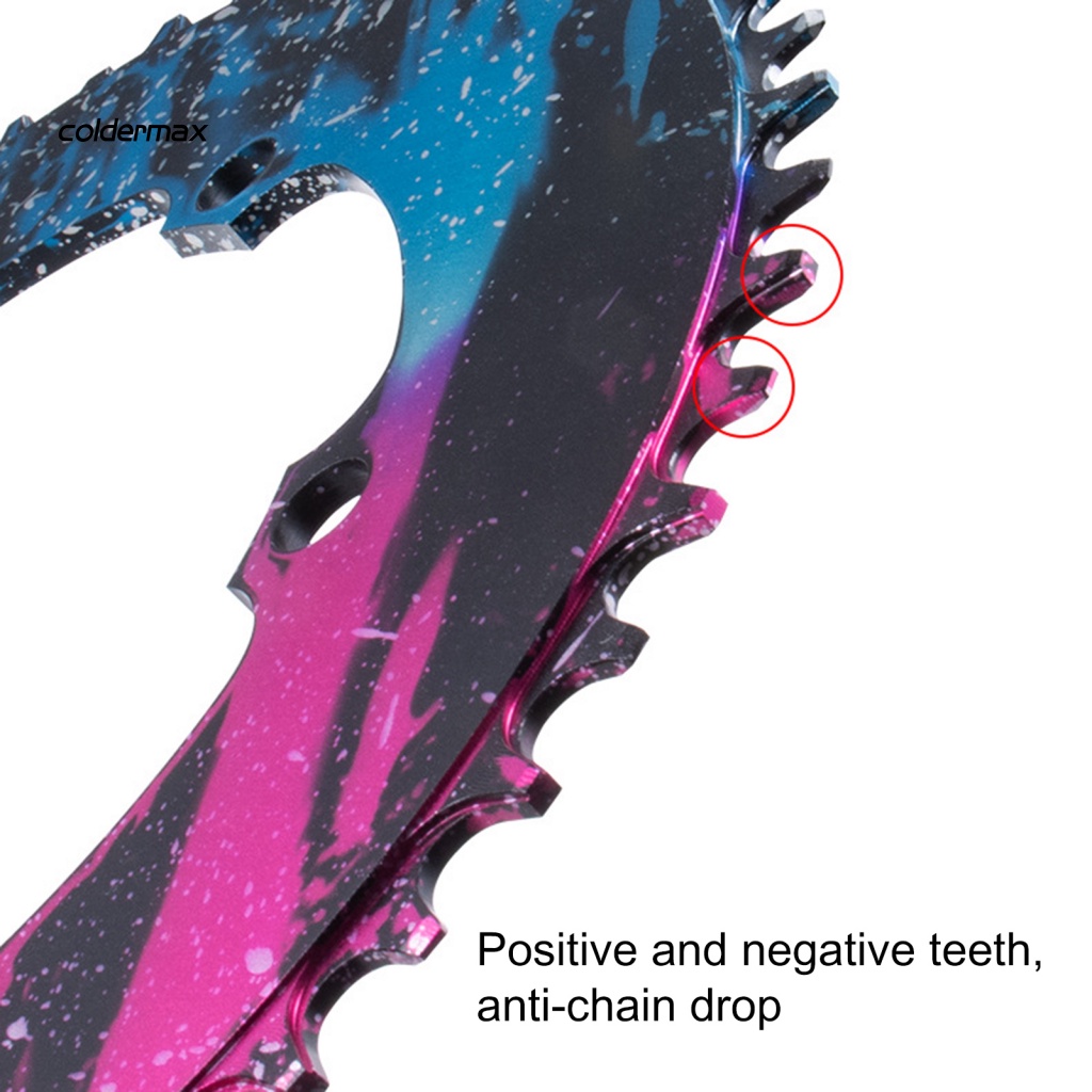 Bánh Răng Hợp Kim Nhôm 54t / 56t Chống Rỉ Sét Cho Xe Đạp Leo Núi 130mm bcd