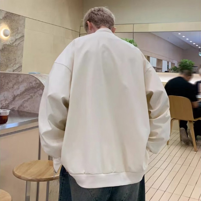 YOUTANG Áo Khoác Bóng Chày Phong Cách Đường Phố Mỹ Thời Trang Mùa Thu Cho Nam Và Nữ