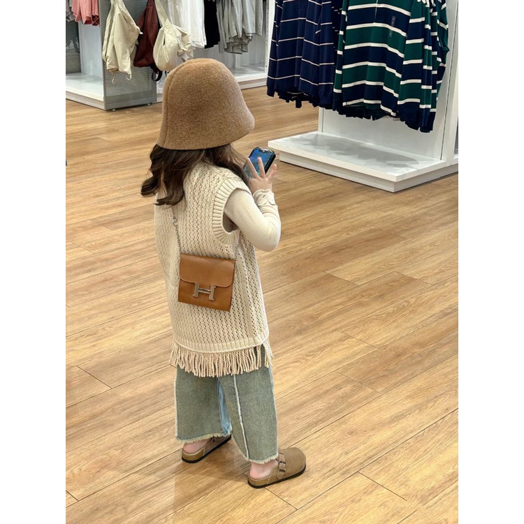 Set Áo Kiểu Không Tay + Áo Sơ Mi + Quần Jean Dài Thời Trang Mùa Thu Phong Cách Hàn Quốc Cho Bé Gái