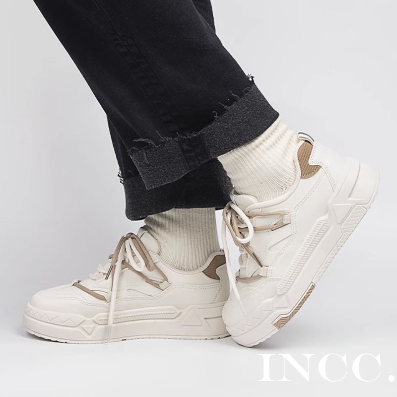 INCC  thể thao nữ giày giày thể thao nữ 2023 NEW giày sneaker nữ đáy dày Xu hướng thời trang Thông khí FBX2390VTA 37Z230914