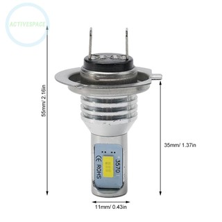 Mới Bộ 2 Bóng Đèn Pha led h7 55w Siêu Sáng