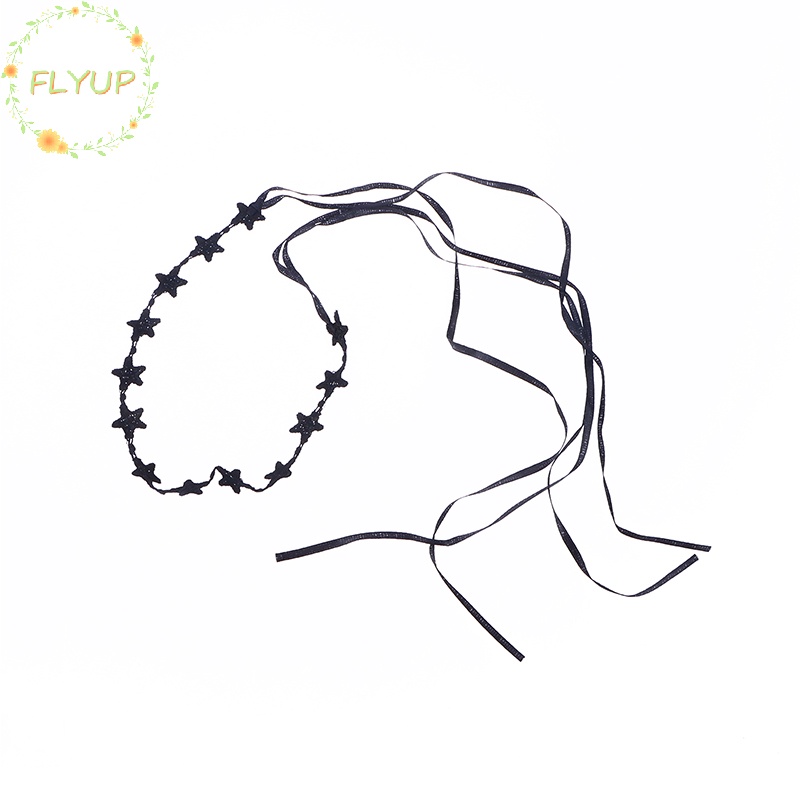 Flyup Vòng Cổ choker Ren Màu Đen Hình Ngôi Sao Phong Cách gothic Thời Trang Cho Nữ vn