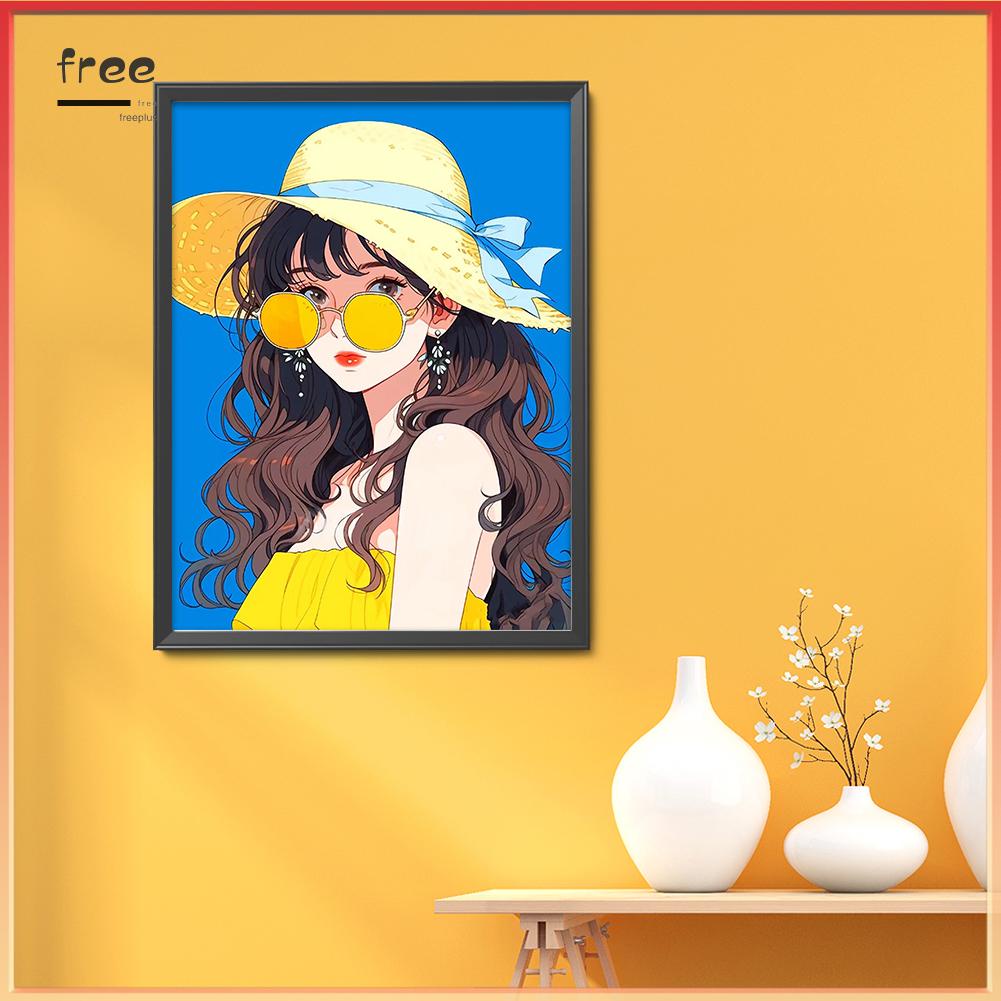 Nón Lưỡi Trai Thêu Hình Cô Gái Cá Tính 11ct 40X53Cm