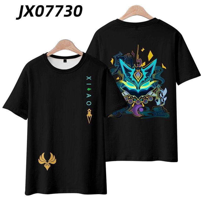 Xiao cosplay shirt genshin cosplay shirt haori kimono