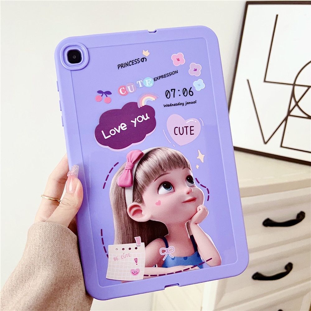 Bao Da Máy Tính Bảng tpu Siêu Mỏng Cho samsung galaxy tab s8 s7 fe s7 plus x700 x706 t730 t736b x800 t970 t975 11 inch 12.4 inch Ốp
