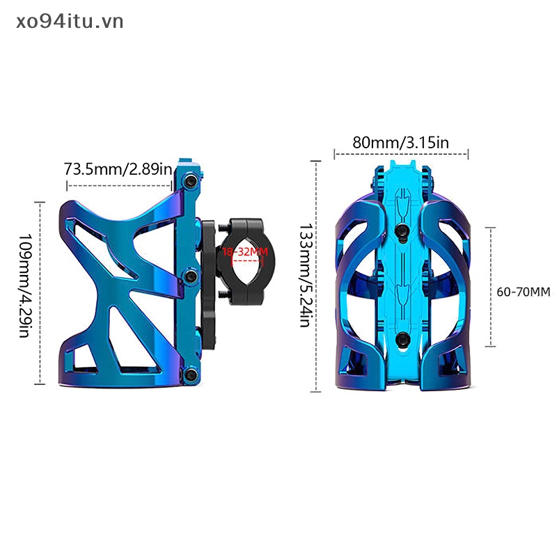1 Giá Đỡ Bình Nước Gắn Xe Đạp / Xe Mô Tô Tiện Dụng vn