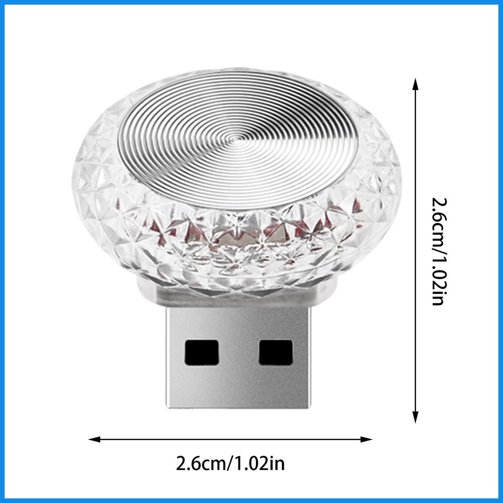Xe USB Môi Trường Xung Quanh Đèn LED Nhiều Màu Sắc Ánh Sáng Ban Đêm Sửa Đổi-Miễn Phí Xe Ánh Sáng Môi Trường Xung Quanh Trang Trí Trong Nhà Đèn Gia Đình