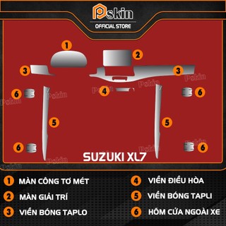 Dán PPF trong suốt chống xước bảo vệ nội thất xe Suzuki XL7