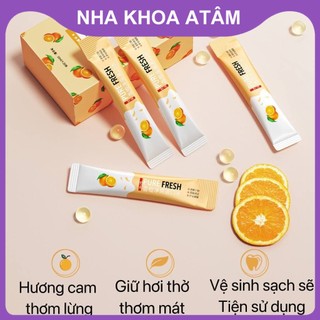 Lẻ gói nước súc miệng thơm mát trắng răng 10ml - Nha Khoa ATâm