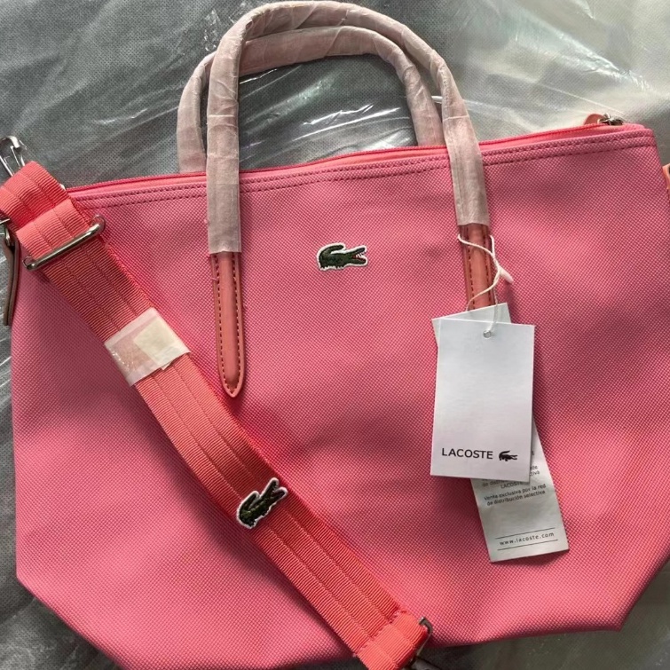 Lacoste Túi tote Giả Da Cá Sấu nf2037po