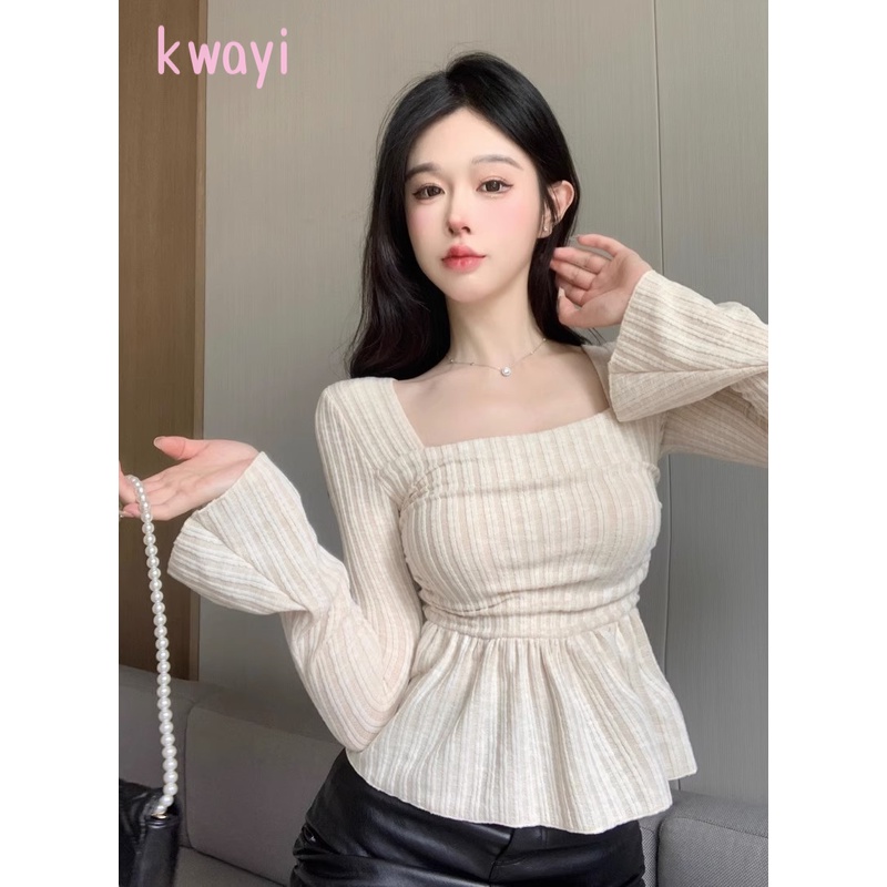 Kwayi Áo Len áo khoác cardigan Xu hướng thời trang Cute phổ biến WMY2393F1339Z230926