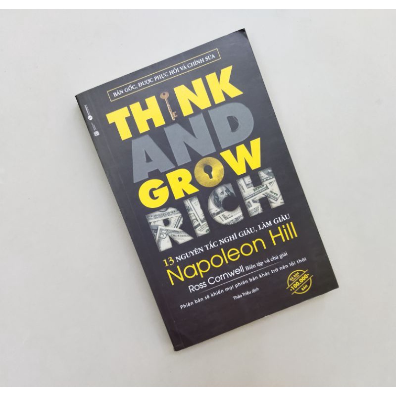 📖 GIẢM CUỐI THÁNG - 13 Nguyên Tắc Nghĩ Giàu, Làm Giàu - Think And Grow RICH