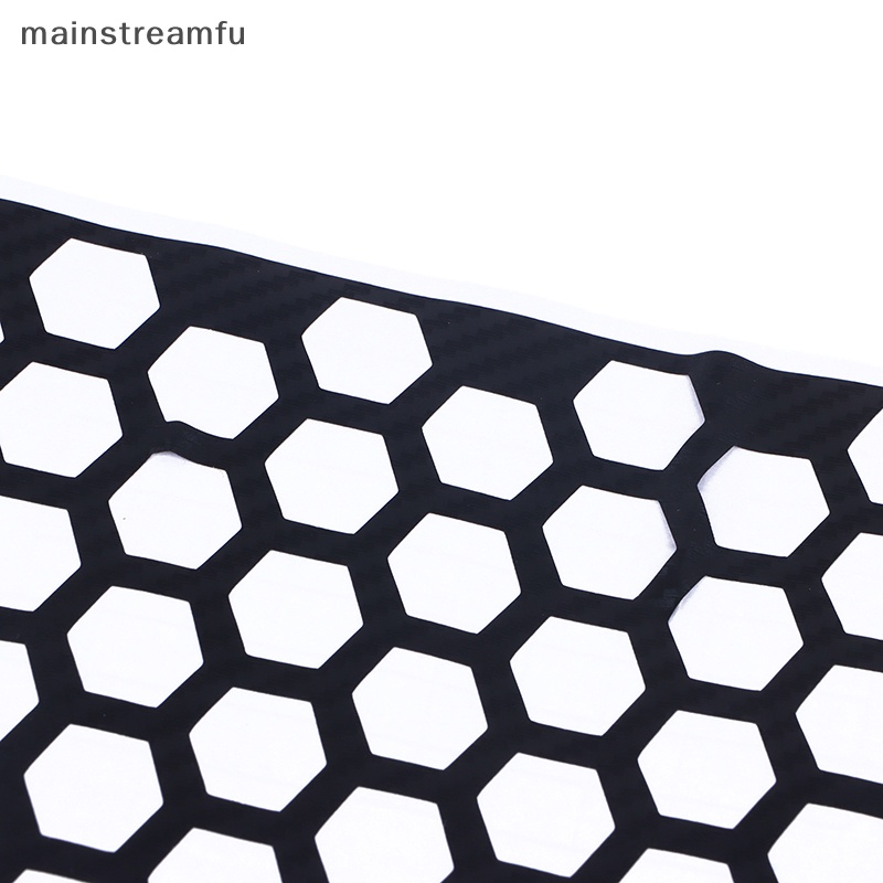 Miếng Dán Đề Can Rỗng Hình Tổ Ong Trang Trí Đèn Hậu Xe Hơi Thời Trang Mới