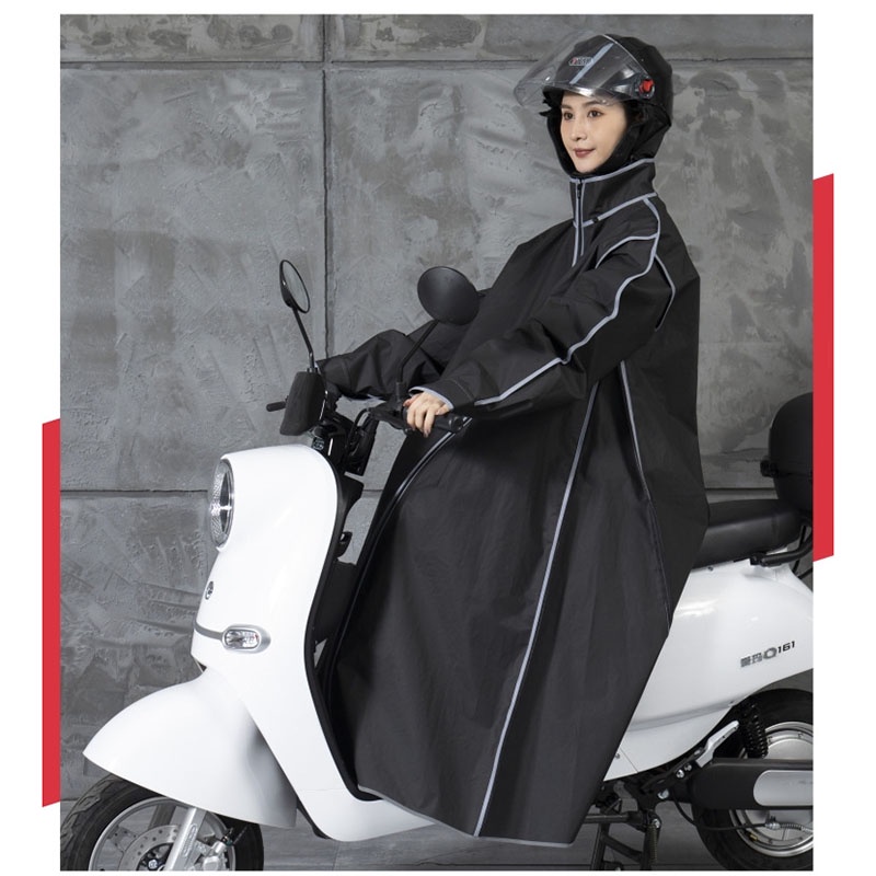 Áo Mưa Dáng Dài Che Phủ Toàn Thân Chống Mưa Tiện Dụng Cho Nam Và Nữ