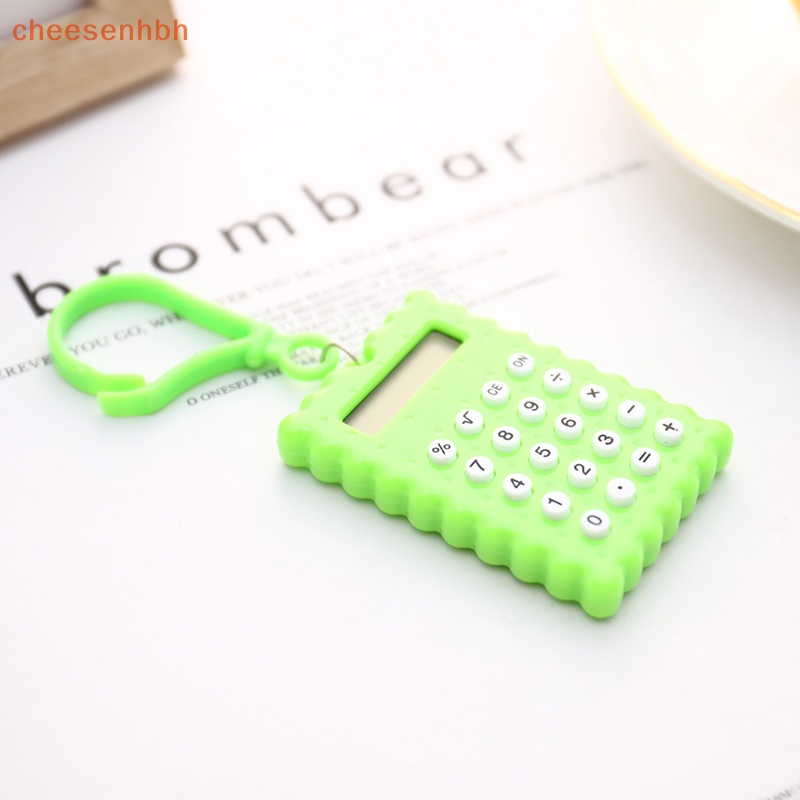 Máy Tính Điện Tử mini Hình Bánh Quy Cho Học Sinh