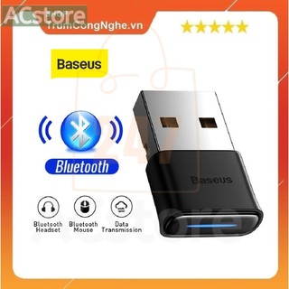 USB Bluetooth 5.0 Baseus BA04 thu phát tín hiệu Bluetooth cho máy tính, laptop- HSHOP