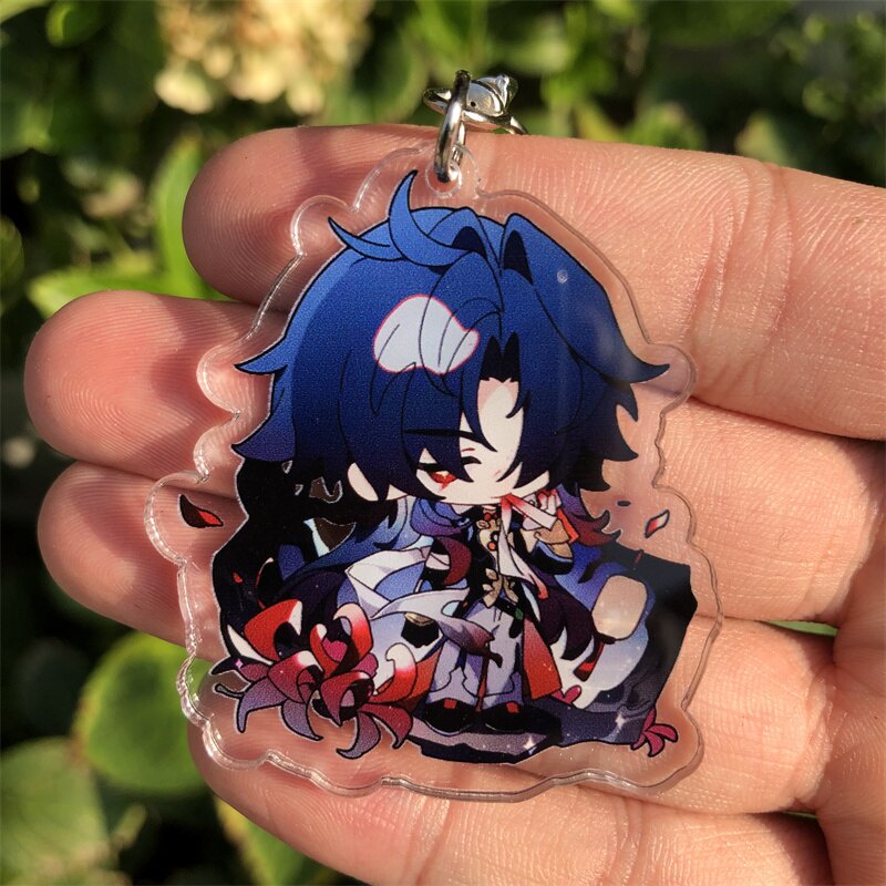 Móc khoá Honkai: Star Rail Blade Silver Wolf Yanqing Kafka Jing Yuan Anime Manga Nhật Bản Phụ Kiện Trang Trí Túi xách