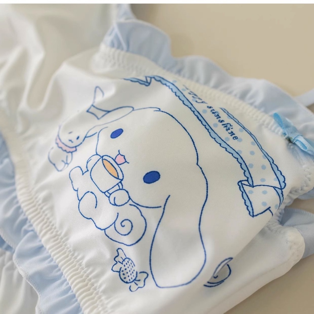 Set 2 Món Đồ Lót Phong Cách kuromi cinnamoroll Cho Nữ 14-18 Tuổi