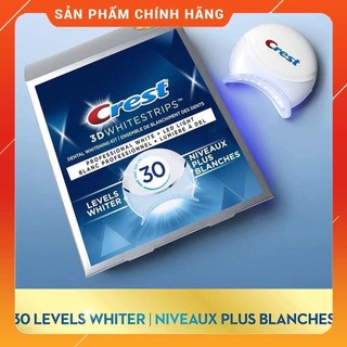 Máy ngậm, Miếng Dán Trắng Răng Crest 3D White : Professional , supreme, 1 hour tách và fullbox