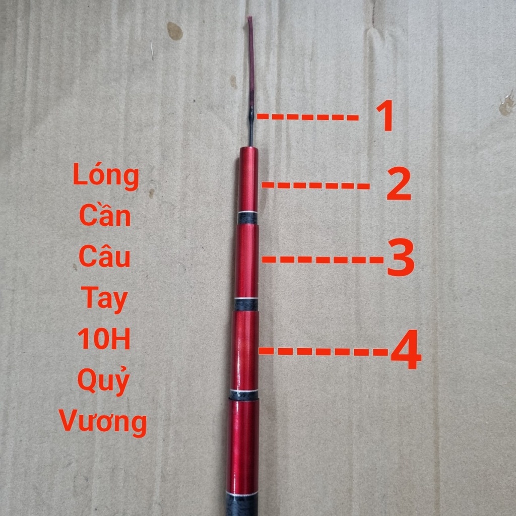 lóng cần câu tay quỷ vương 10h lóng 1.2.3.4