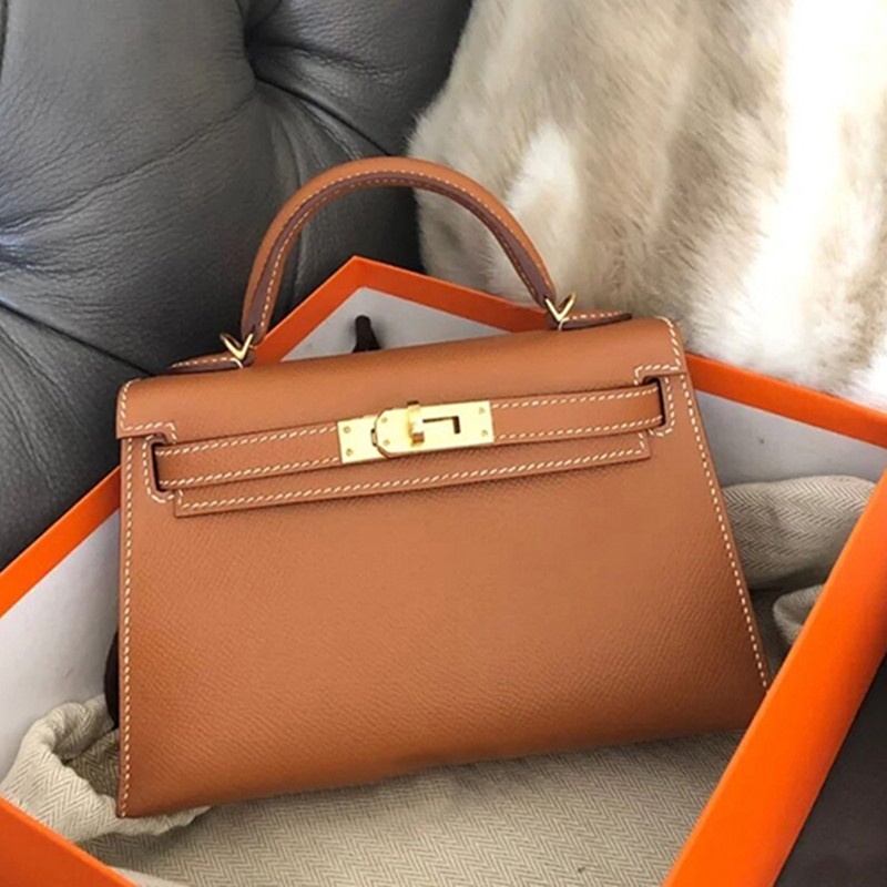 Túi Đeo Chéo Da Bò Hình Vuông Cỡ Nhỏ Thời Trang Cho Nữ