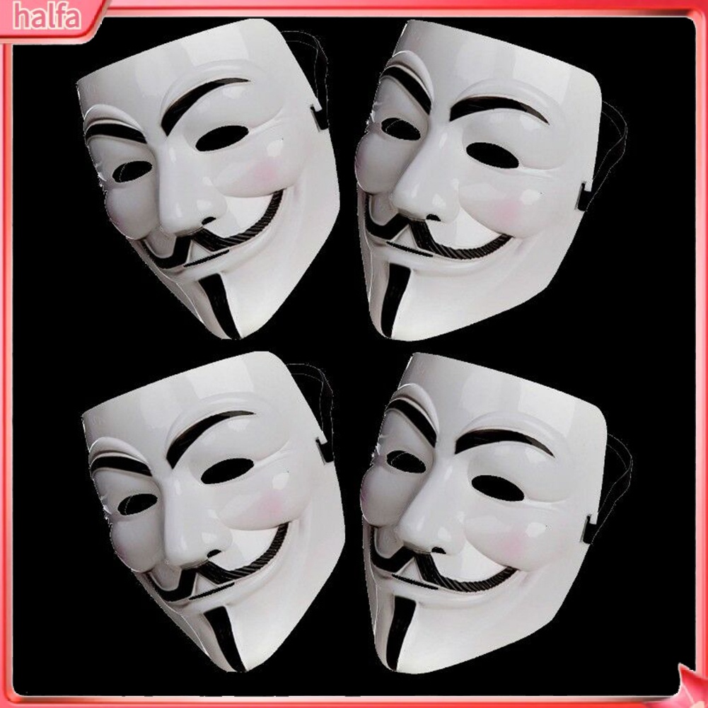 Mặt Nạ Hóa Trang anonymous hacker v Forvendetta master Dịp halloween