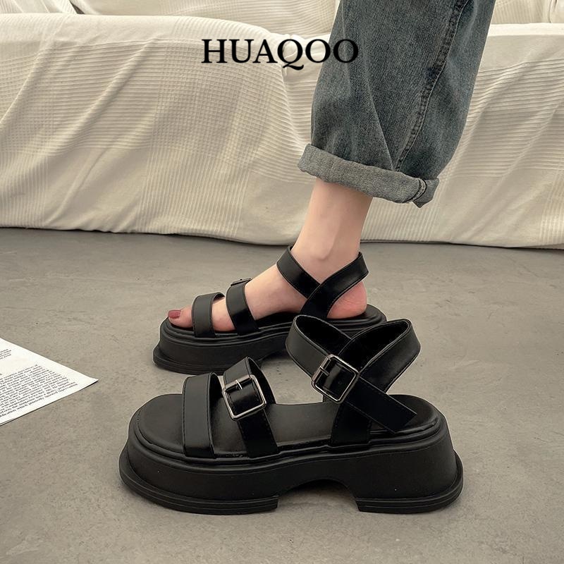 KaBaiQi  dép sandal nữ giày sandal nữ dép đế cao đi biển  Nổi bật Đa dạng Cá tính Đế chống trơn trượt B98G1PU 40Z231007