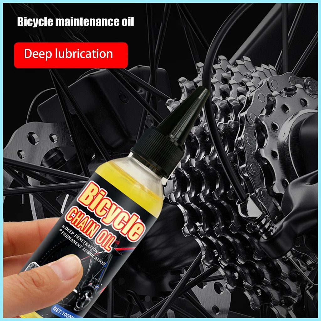 Dầu Bôi Trơn Xích Xe Đạp 100ml Lâu Trôi Chống Thấm Nước Phù Hợp Cho Mọi Thời Tiết