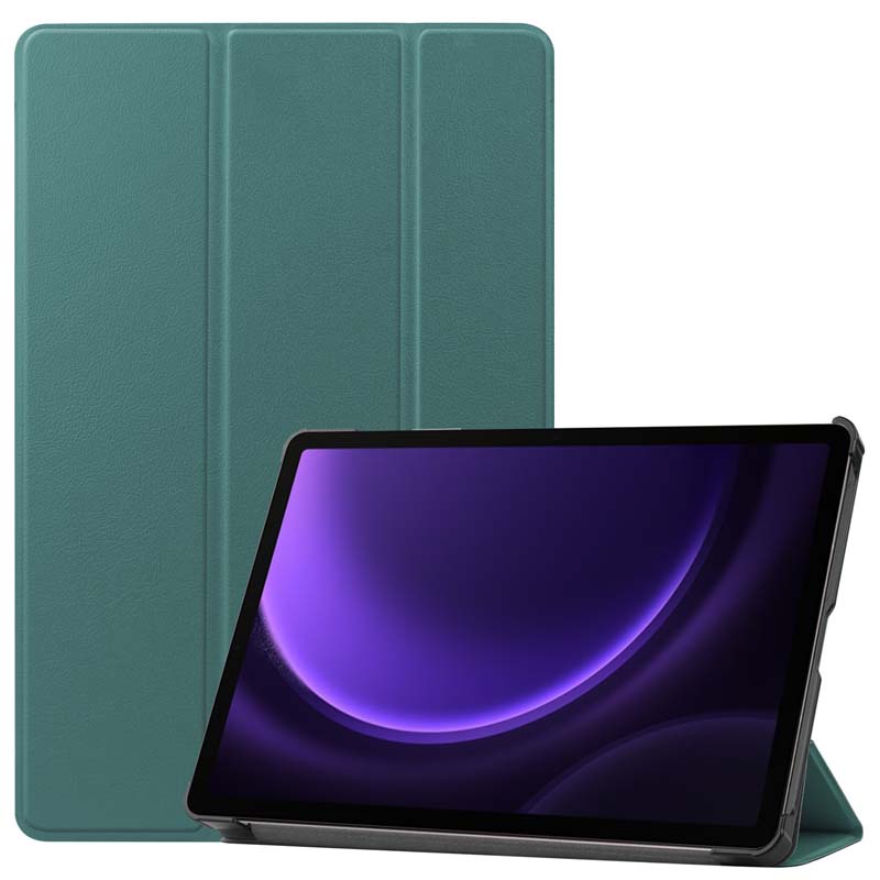 Bao Da pu Nắp Gập Chống Sốc Kèm Giá Đỡ Cho Samsung Galaxy Tab S9 FE 5G SM-X510 X516 X710 X716 X718 case galaxytabs9 s9fe cover