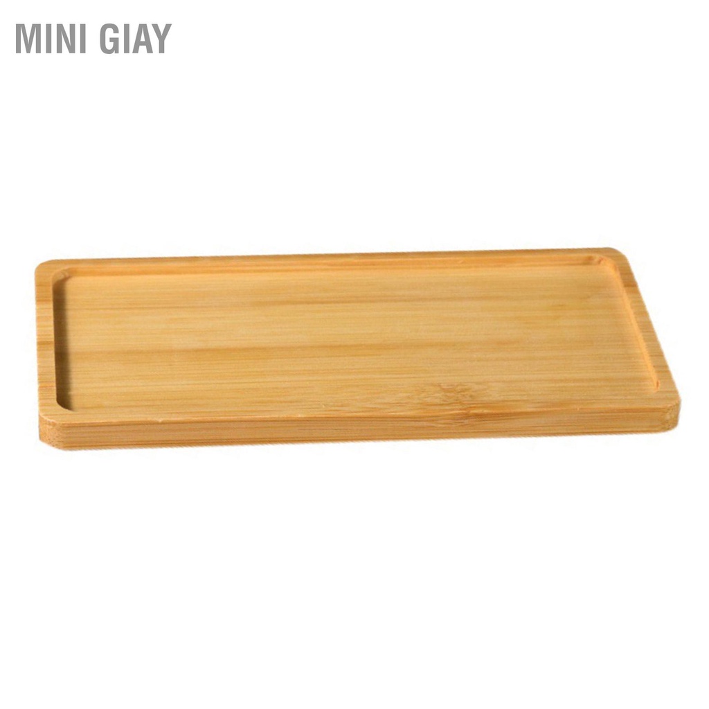 Mini Giay Đế Lót Ly Bằng Gỗ Cho Đồ Uống Tự Nhiên Hình Chữ Nhật Retro Cách Nhiệt Coaster Cup Bàn Bảo Vệ Trang Trí Nhà Quà Tặng Tân Gia