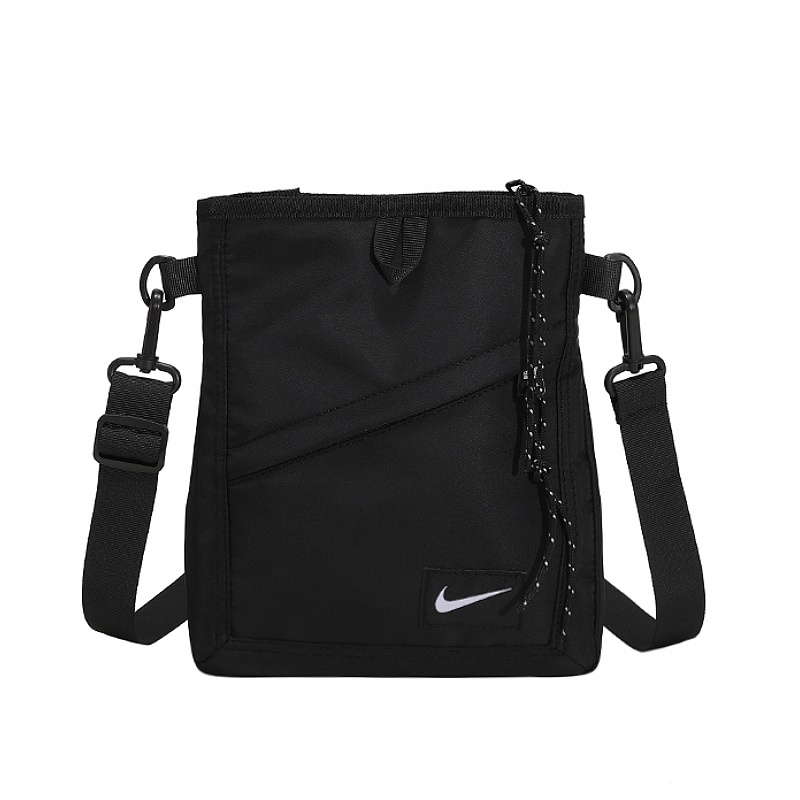 Nike Túi Đeo Chéo Hình Vuông Cỡ Nhỏ Bằng Vải Nilon Thêu Họa Tiết Thời Trang Sang Trọng Cho Nam
