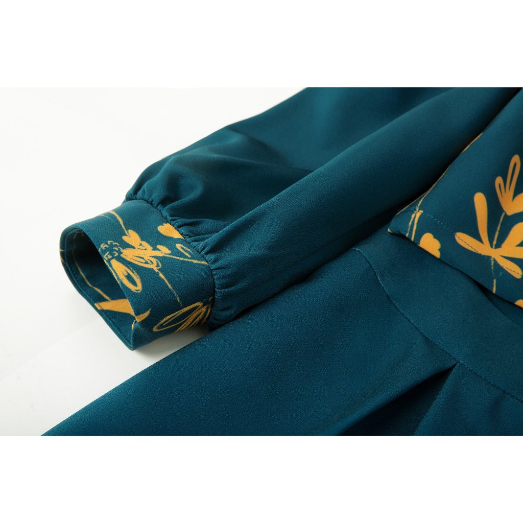 Sét Katosa Croptop Áo Hoa,