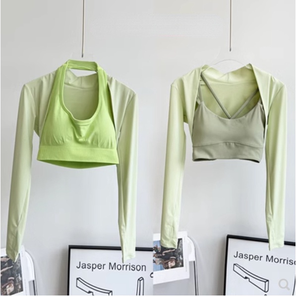 OLALA LEISURE Áo Khoác Mỏng Dài Tay Chống Nắng Dùng Tập yoga xs Dl346