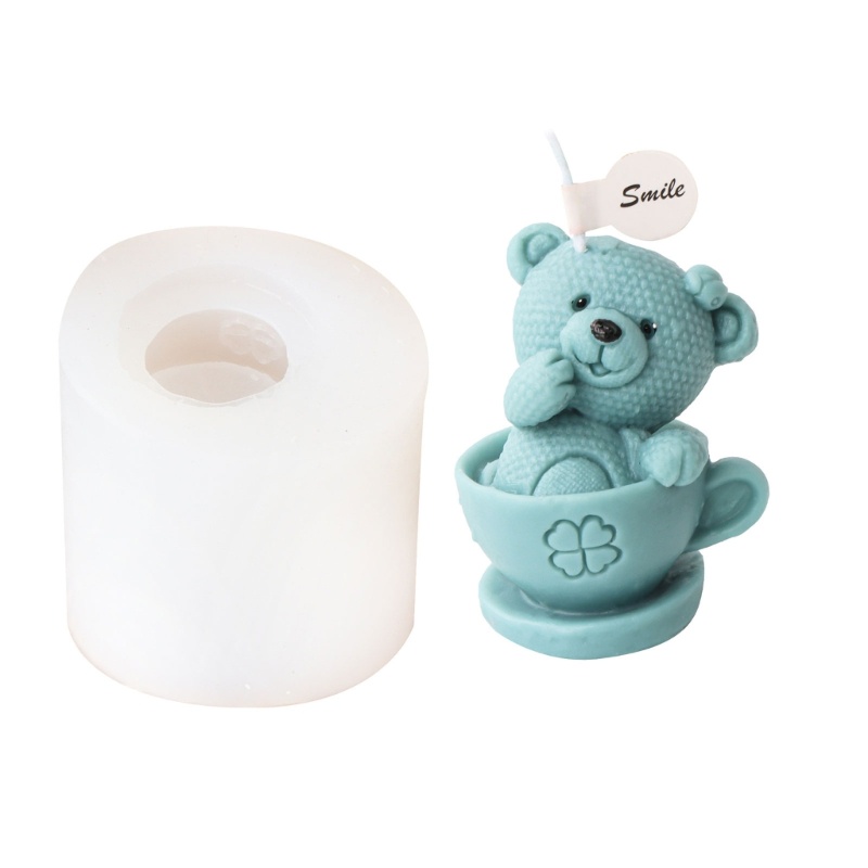 Khuôn silicone Làm Nến epoxy 3d diy Có Thể Tái Sử Dụng