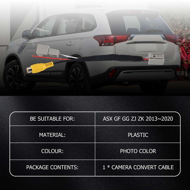Dây Cáp camera Lùi Xe mitsubishi outlander asx gf gg Zjj