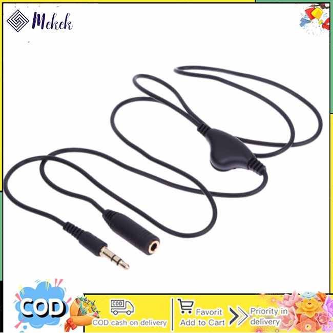 Dây Cáp Âm Thanh Nối Dài Tai Nghe Chốt Cắm 3.5Mm