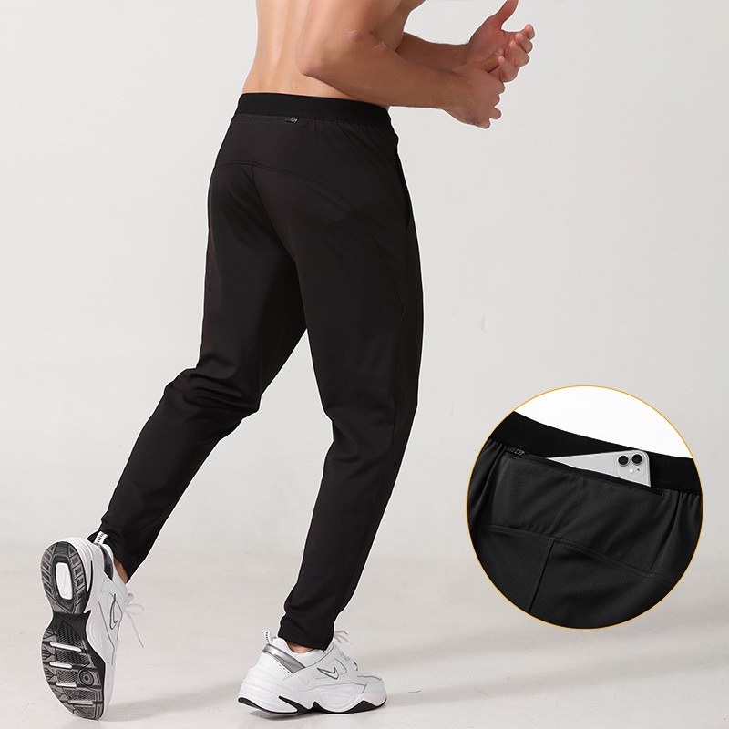 Autumn and Winter New Men's Sports Pants Loose Outdoor Running Fitness Pants Oversized Knit Exercise