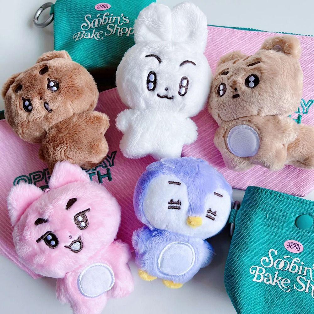 Shanhai txt Móc Khóa Búp Bê Nhồi Bông kpop pp Ngôi Sao Sobin Giống Nhau Phong Cách Hoạt Hình Dùng Làm Quà Tặng Cho Bạn Gái